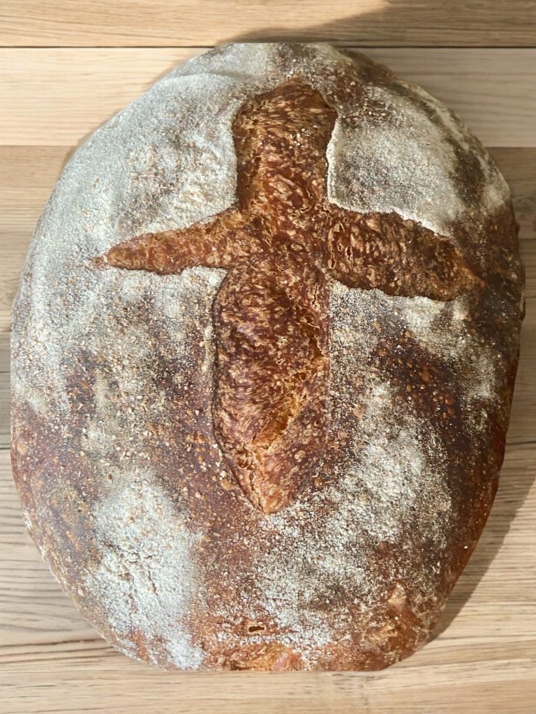 Picture of a rustic yeast loaf